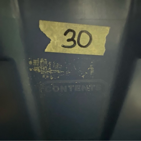 Talbots Nantucket Heart Navy Cream Button Down LS Top Wms Sz Large - Picture 14 of 14